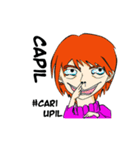 BUSI (Bu Singkat)（個別スタンプ：18）