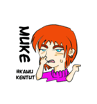 BUSI (Bu Singkat)（個別スタンプ：22）