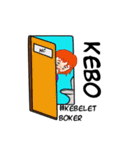 BUSI (Bu Singkat)（個別スタンプ：36）