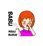 BUSI (Bu Singkat)（個別スタンプ：38）