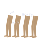 legs emotional（個別スタンプ：18）
