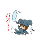 動物着ぐるみスタンプ（個別スタンプ：11）