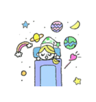 のんびり、ふわりちゃん（個別スタンプ：2）