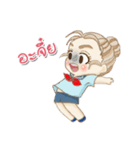 Proud to be a beautiful girl（個別スタンプ：8）