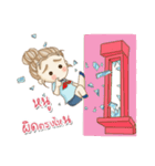 Proud to be a beautiful girl（個別スタンプ：9）
