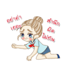 Proud to be a beautiful girl（個別スタンプ：10）