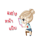 Proud to be a beautiful girl（個別スタンプ：27）