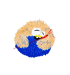 The Warm Owl, Watercolor Ung Soon（個別スタンプ：9）