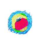 The Warm Owl, Watercolor Ung Soon（個別スタンプ：12）