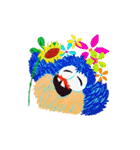 The Warm Owl, Watercolor Ung Soon（個別スタンプ：22）