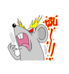 Mouse ＆ Hamster（個別スタンプ：7）
