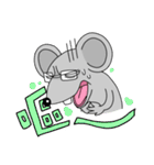 Mouse ＆ Hamster（個別スタンプ：20）