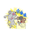 Mouse ＆ Hamster（個別スタンプ：35）