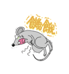 Mouse ＆ Hamster（個別スタンプ：37）