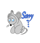 Mouse ＆ Hamster（個別スタンプ：38）