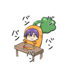 人参ゆーはと仲間たち（個別スタンプ：14）