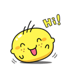 Lemonardo - the cute lemon（個別スタンプ：1）