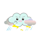 Two clouds（個別スタンプ：6）