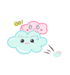 Two clouds（個別スタンプ：8）