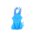 Blu the Bunny - the funky rabbit（個別スタンプ：2）