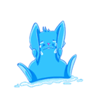 Blu the Bunny - the funky rabbit（個別スタンプ：5）