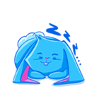 Blu the Bunny - the funky rabbit（個別スタンプ：7）