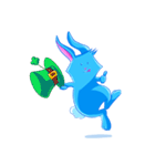 Blu the Bunny - the funky rabbit（個別スタンプ：16）