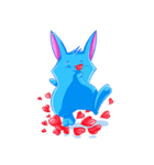 Blu the Bunny - the funky rabbit（個別スタンプ：20）