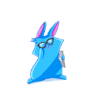 Blu the Bunny - the funky rabbit（個別スタンプ：23）