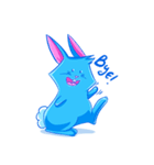 Blu the Bunny - the funky rabbit（個別スタンプ：24）