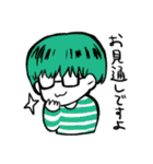 よしらくがきスタンプ（個別スタンプ：21）