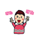 Braids girl（個別スタンプ：10）