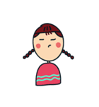 Braids girl（個別スタンプ：20）