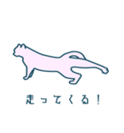 stretching cat（個別スタンプ：6）