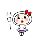 タイツ女子のもち子（個別スタンプ：1）