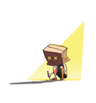 Introvert Human Cardboard（個別スタンプ：2）