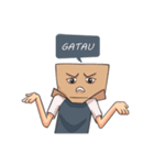Introvert Human Cardboard（個別スタンプ：6）