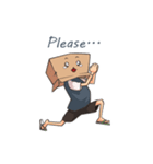 Introvert Human Cardboard（個別スタンプ：8）