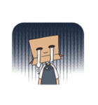 Introvert Human Cardboard（個別スタンプ：21）