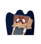 Introvert Human Cardboard（個別スタンプ：27）