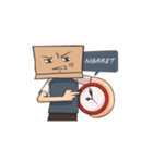 Introvert Human Cardboard（個別スタンプ：32）