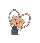Introvert Human Cardboard（個別スタンプ：35）