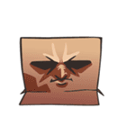 Introvert Human Cardboard（個別スタンプ：39）