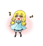 目と心で訴えてくる幼女のスタンプ（個別スタンプ：14）