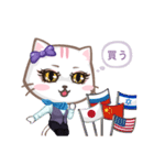 Jennifer the FX cat（個別スタンプ：11）
