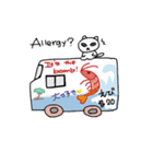 Animals travel in Hawaii part1（個別スタンプ：8）