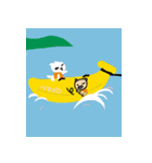 Animals travel in Hawaii part1（個別スタンプ：11）