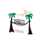 Animals travel in Hawaii part1（個別スタンプ：14）