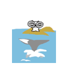 Animals travel in Hawaii part1（個別スタンプ：16）