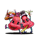 Funky Fruits（個別スタンプ：6）
